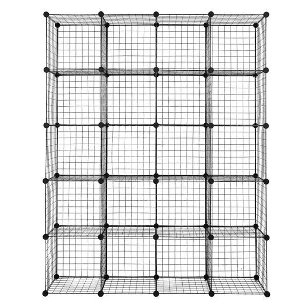 20 Grid Iron Mesh Material Storage Rack