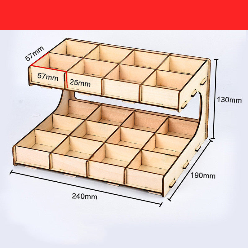 Creative Storage Rack Diy Manual Rack Model Tool Rack Desktop Organizer Multi-specification