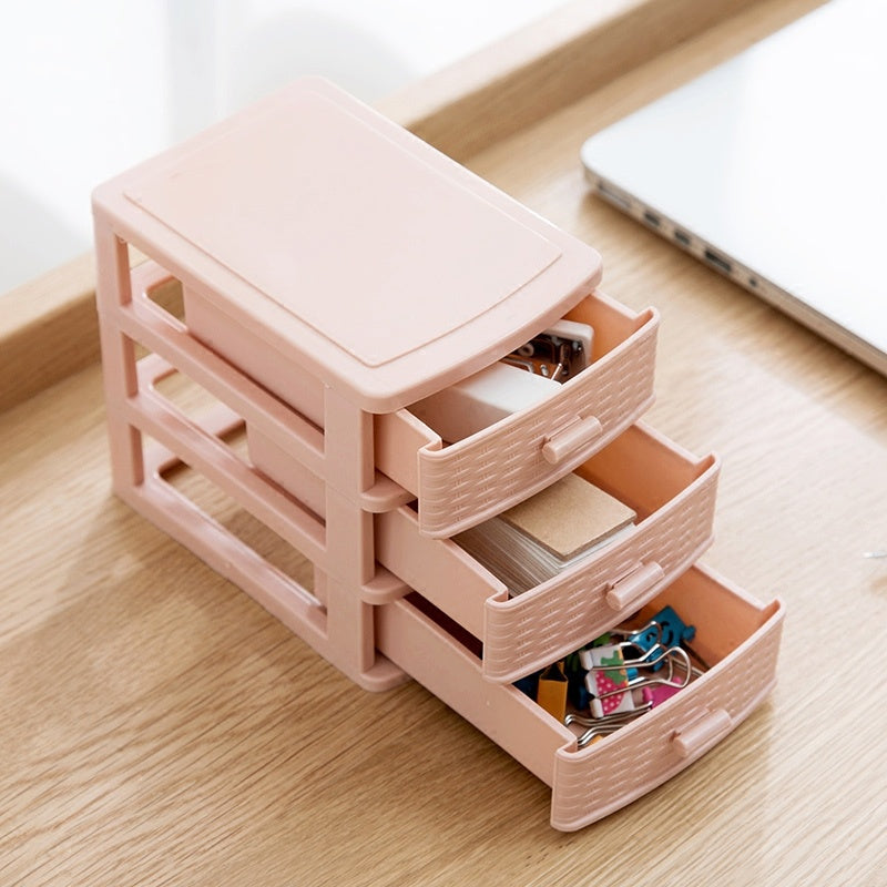 Drawer Mini Desktop Storage Box Multi-layer Cosmetic Organizer