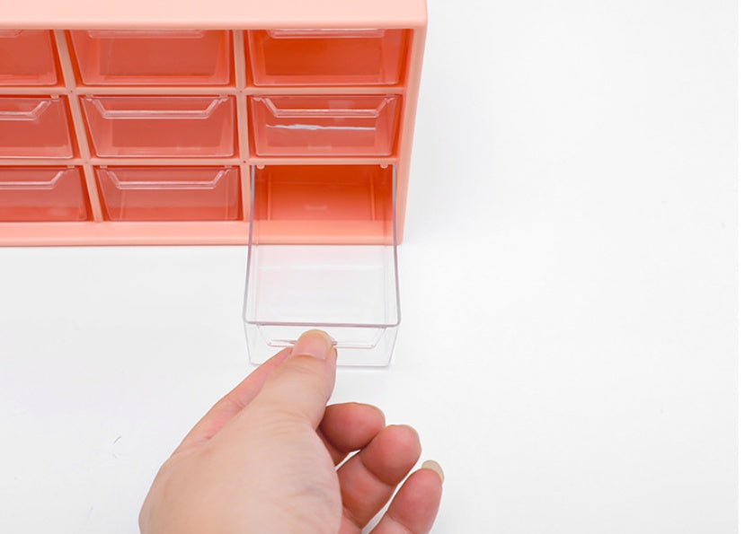 Organizer Storage Container Desk Organizer Stationery Plastic Transparent Box