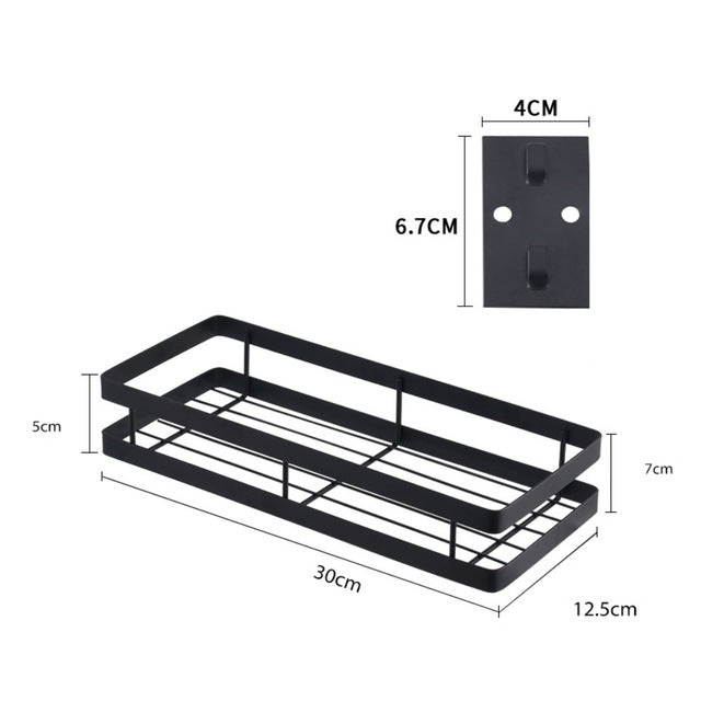 Kitchen Organizer Shelf Wall  Holder Wall Storage Shelf