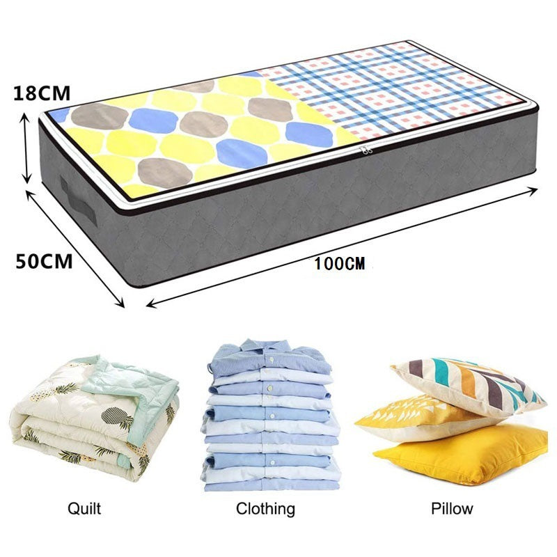 Storage Bag Wardrobe Clothes Storage Dust-proof Organizer Box