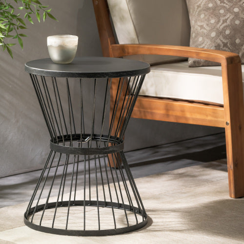 Iron Side Table