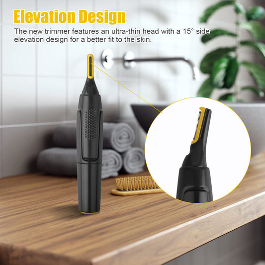 Men Electric Ear Beard Nose Hair Trimmer Eyebrow Mustache Remover Shaver Clipper