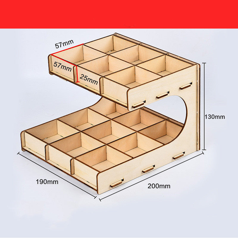 Creative Storage Rack Diy Manual Rack Model Tool Rack Desktop Organizer Multi-specification