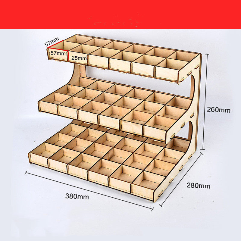 Creative Storage Rack Diy Manual Rack Model Tool Rack Desktop Organizer Multi-specification