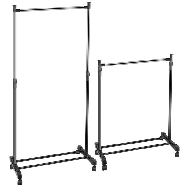 Adjustable Height Rolling Metal Hanger Chrome Alloy 30 Pounds Not Available On Weekends, Prohibited From Amazon